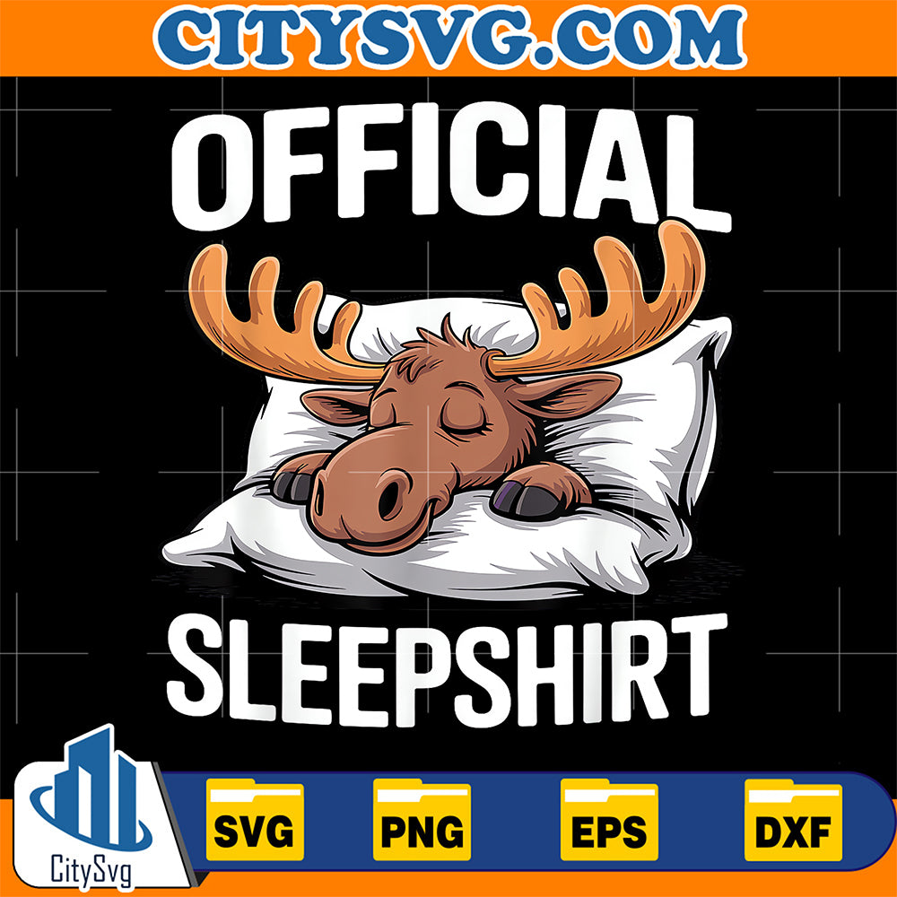 Moose-Sleepshirt-Svg