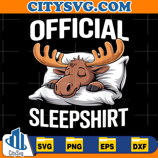 Moose-Sleepshirt-Svg