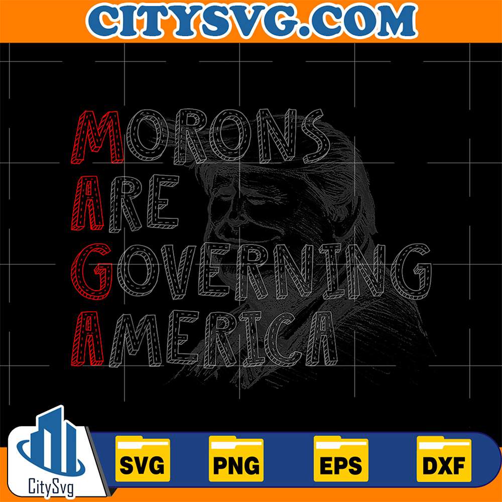 Morons-Are-Governing-America-Anti-Trump-Political-Svg