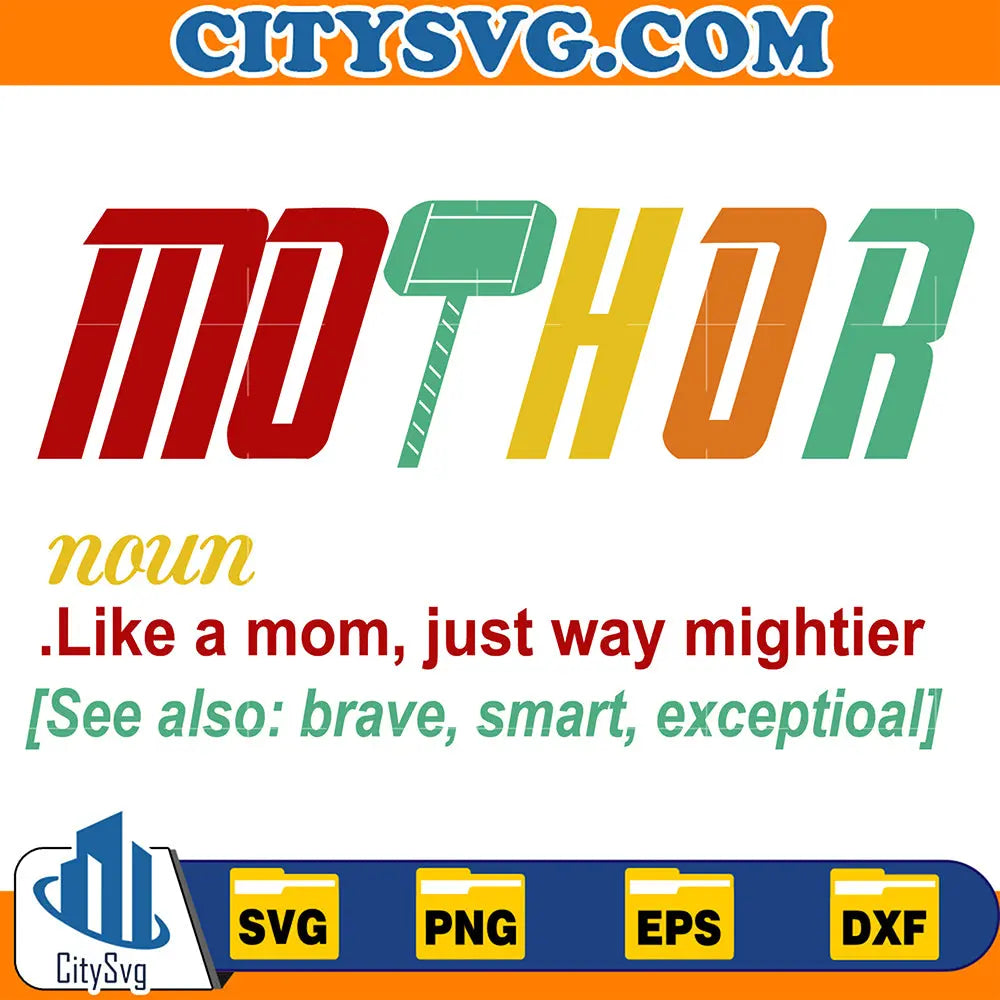 MothorSuperheroSvg