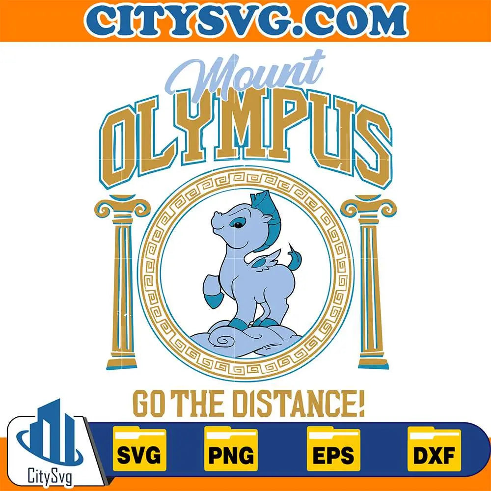 Mount-Olympus-Go-The-Distance-Pegasus-Svg