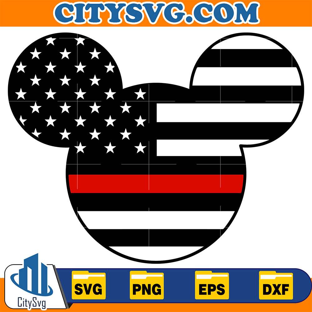 Mouse-American-4th-Of-July-Svg