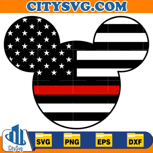 Mouse-American-4th-Of-July-Svg