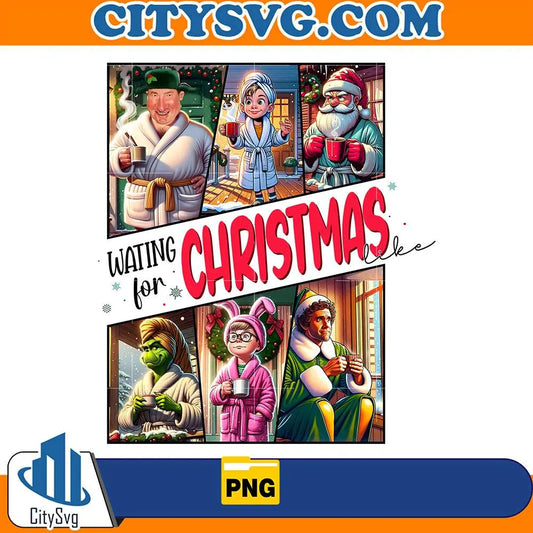 MovieFriendsWaitingForChristmasPng