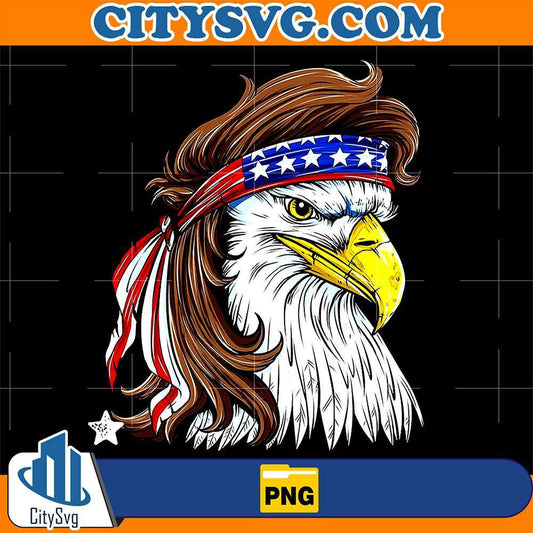Mullet-America-4th-Of-July-Bald-Eagles-Merica-Usa-Flags-Png