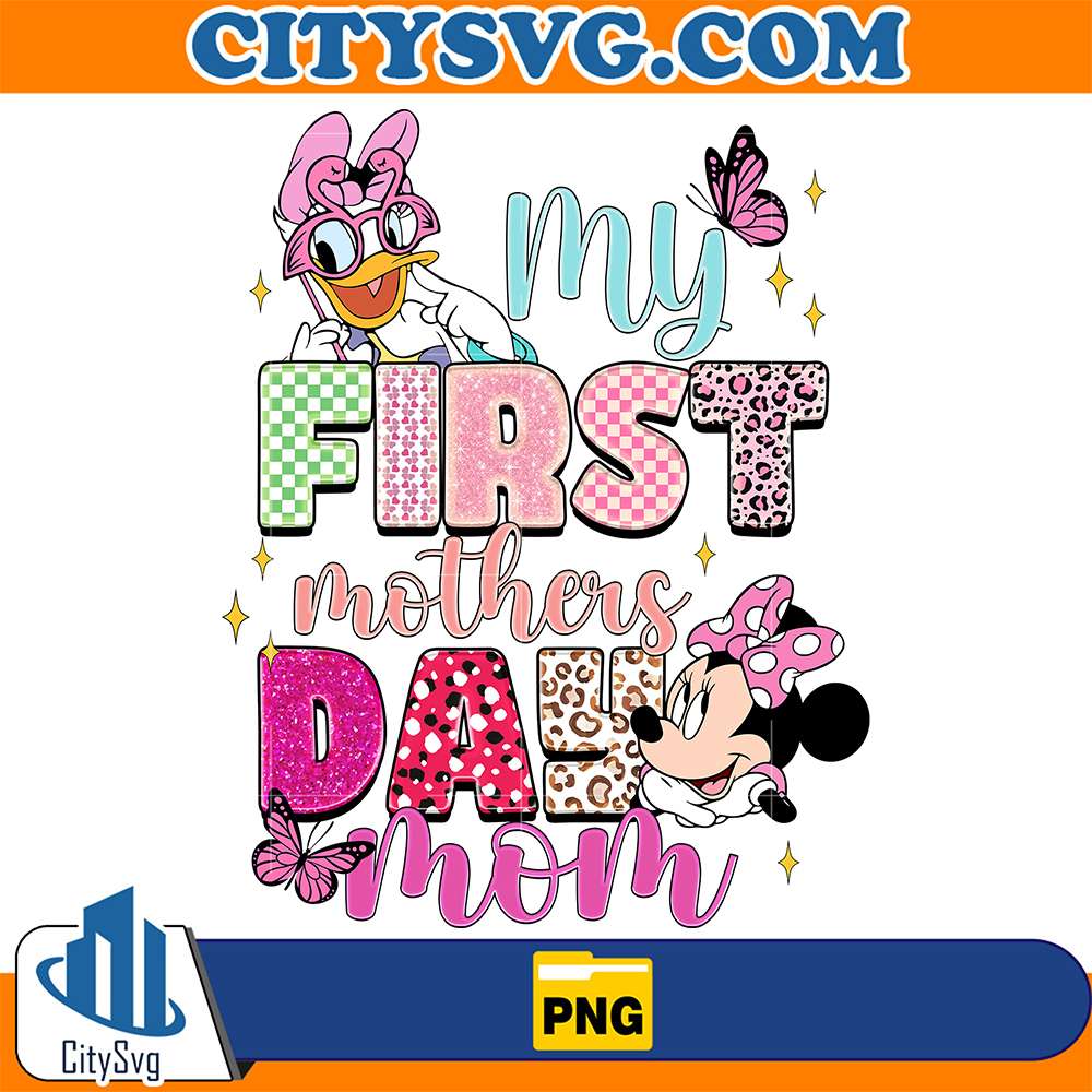 My-First-Mothers-Day-Daisy-Duck-With-Minnie-Png
