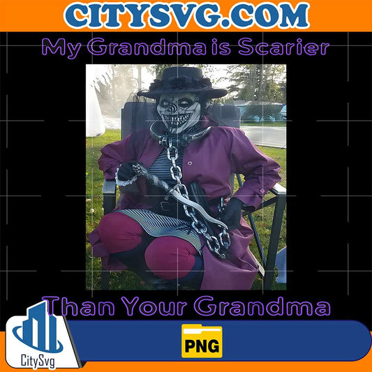 My-Grandmais-Scarier-Than-Your-Grandma-Png