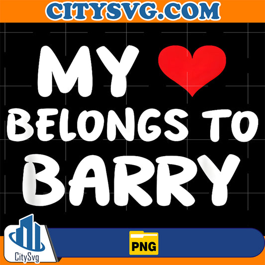 My-Heart-Belongs-To-Barry-Valentine-Png
