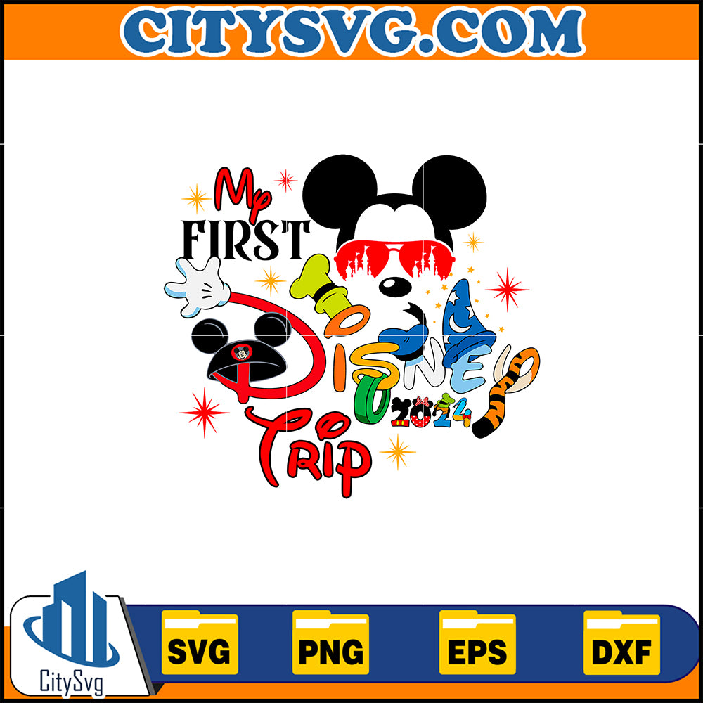 MyFirstDisneyTrip2024Svg