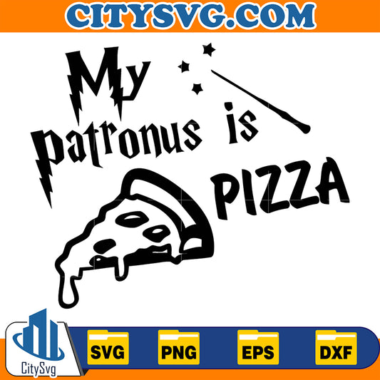 MyPatronusIsPizzaSvg