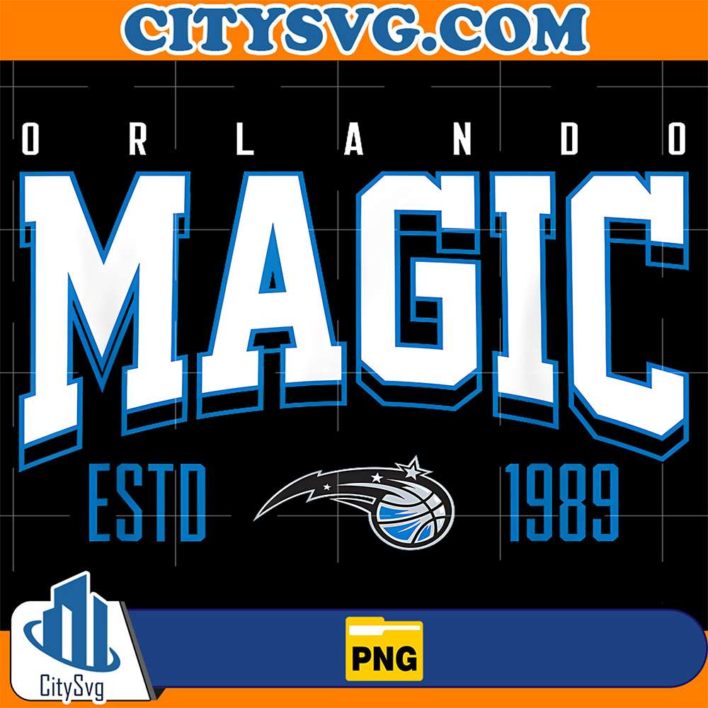 NBA-Orlando-Magic-ESTD-1989-Png