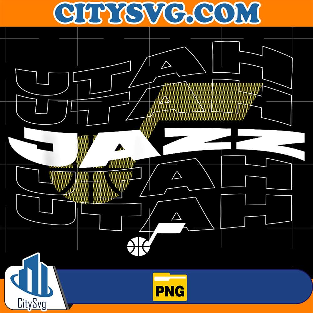 NBA-Utah-Jazz-Wave-Team-Png