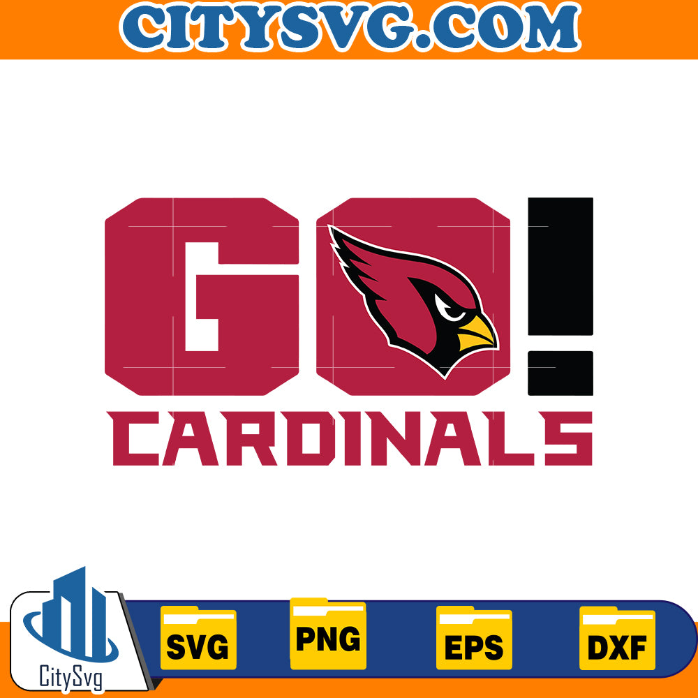 Go Cardinals Arizona Cardinals Svg