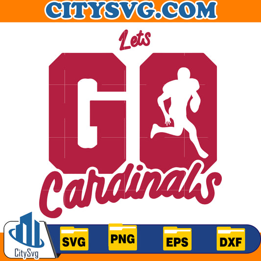 Go Cardinals Svg, Arizona Cardinals Svg