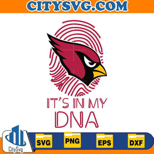 It in my DNA Arizona Cardinals Svg