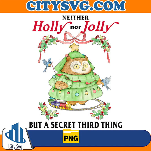 NeitherHollyNorJollyChristmasPng