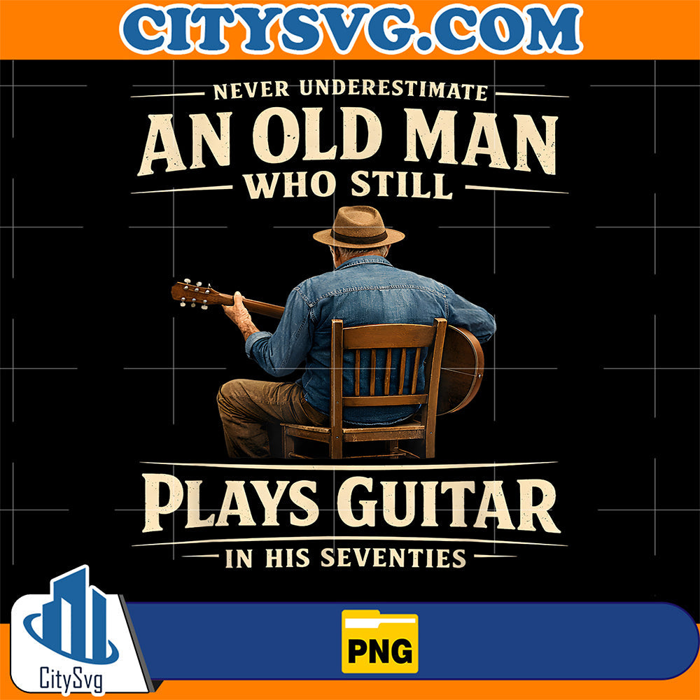 Neve-Underestimate-An-Old-Man-Who-Still-Plays-Guitar-In-His-Seventies-Png