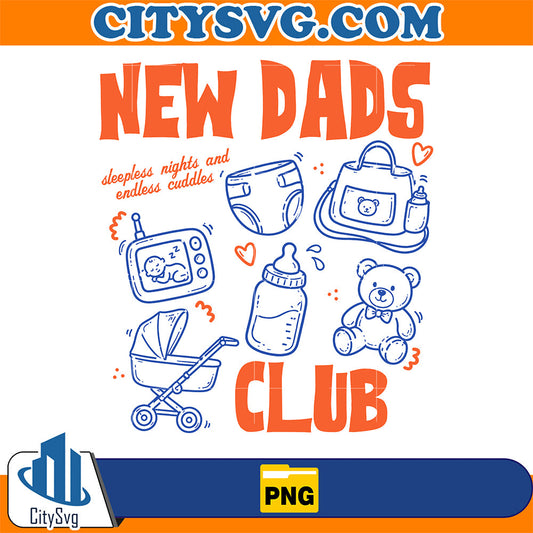 New Dads Club Png CitySvg