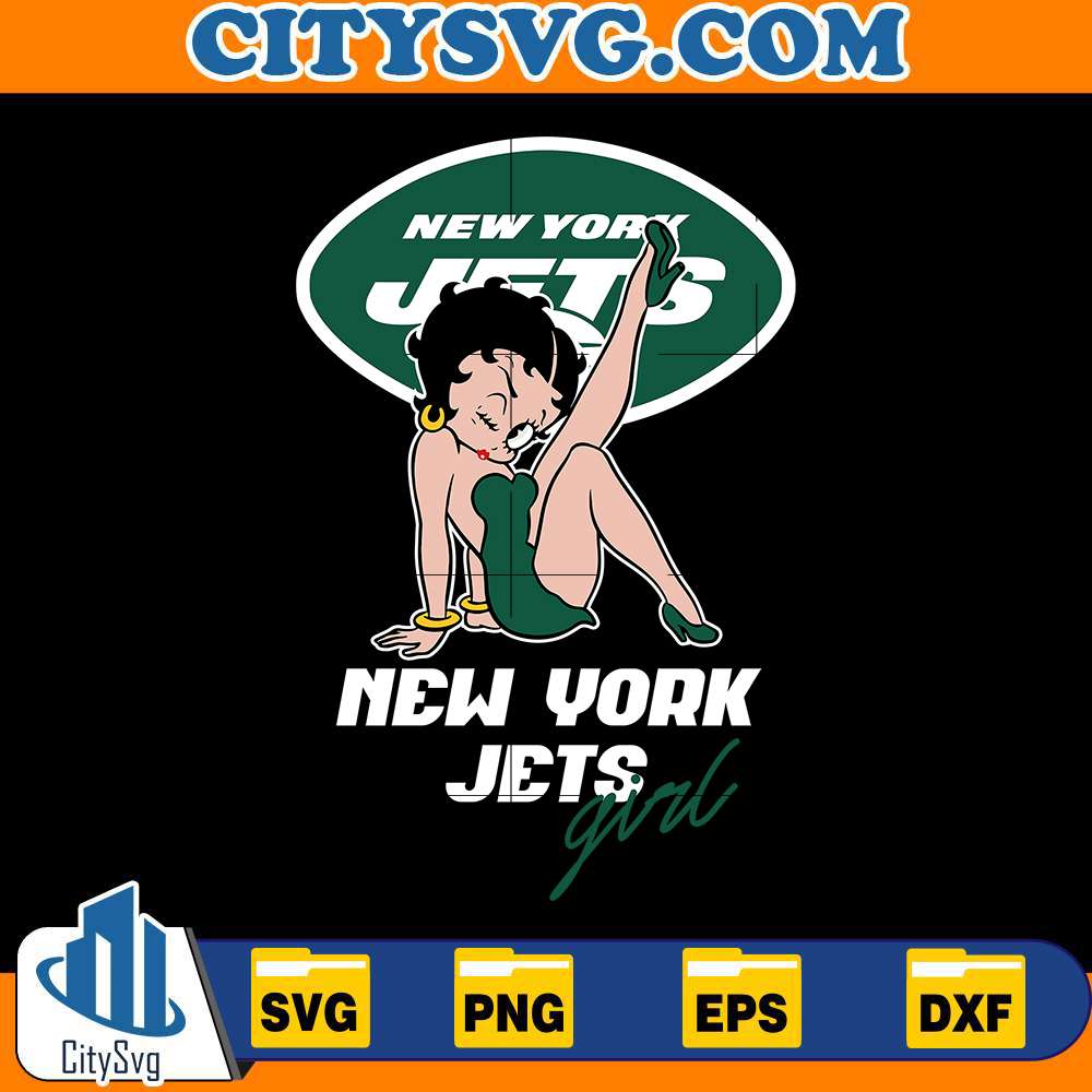New-York-Jets-Betty-Boop-Svg