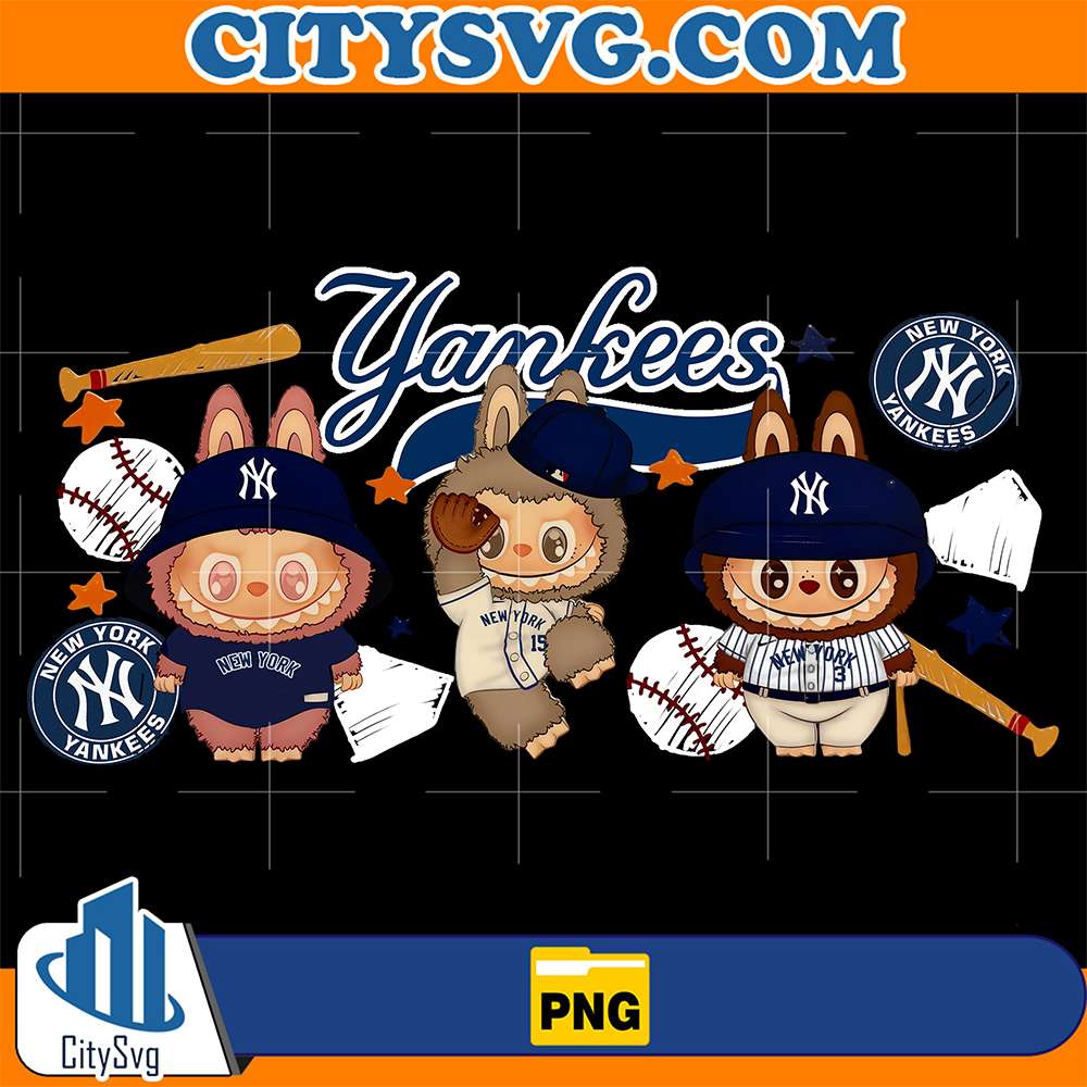 New-York-Yankees-Labubu-Cute-Baseball-Png