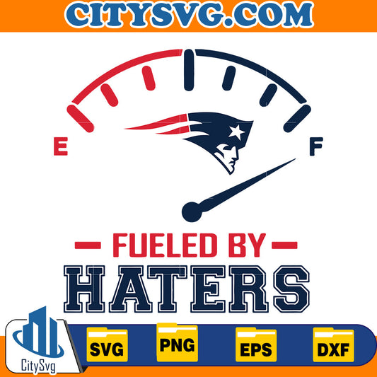 Fueled by Haters New England Patriots Svg