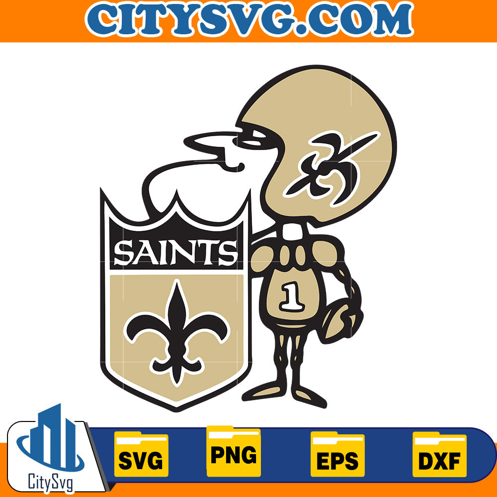 New Orleans Saints Svg