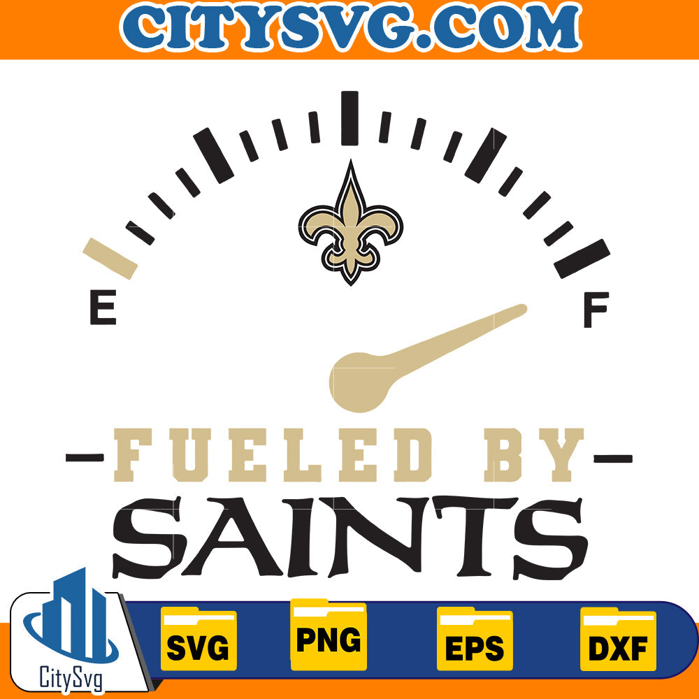 Fueled by Haters New Orleans Saints Svg