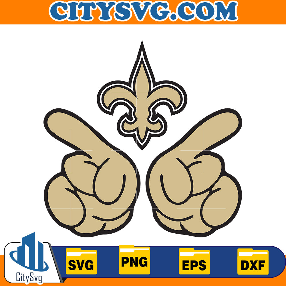 New Orleans Saints Svg