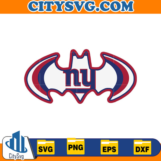 Bat New York Giants Svg