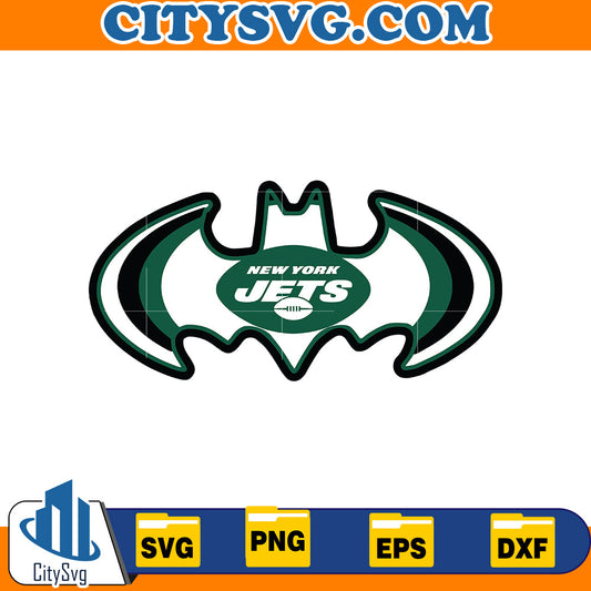 Bat New York Jets Svg