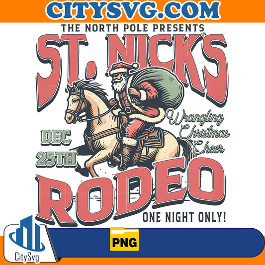 ST Nick's Rodeo Png CitySvg
