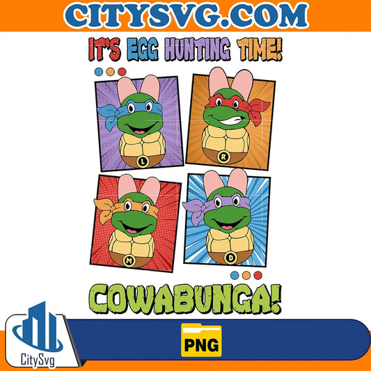 NinjaTurtlesIt_sEggHuntingTimeCowabungaPng