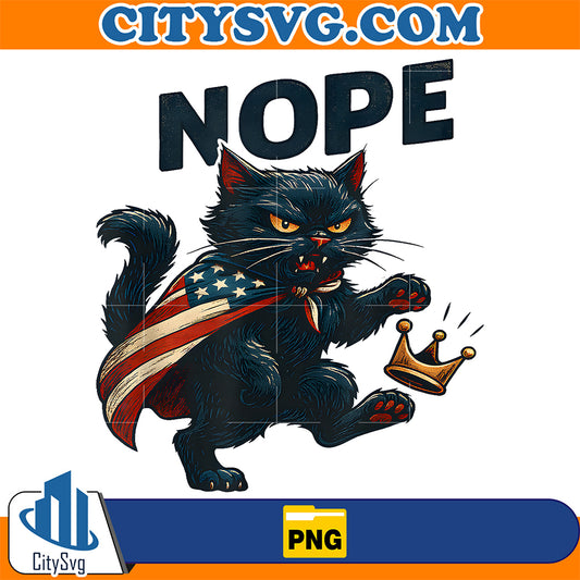 No-Kings-Black-Cat-Png