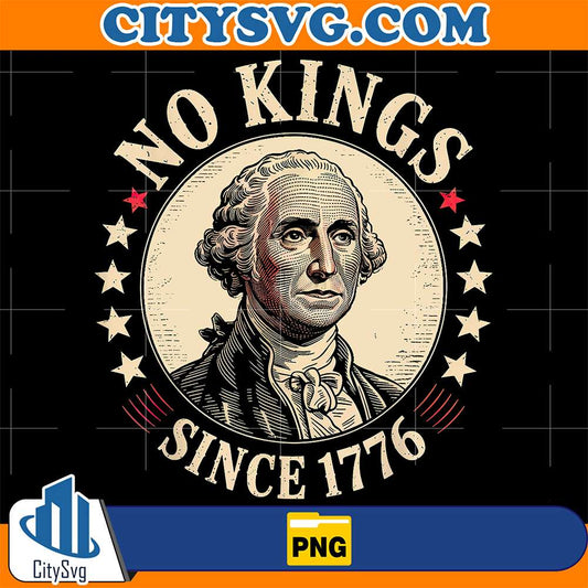 No-Kings-In-America-1776-Png