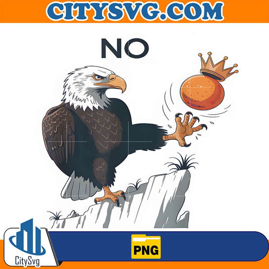 No-Kings-In-America-Eagle-Png