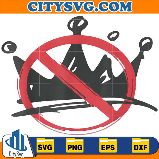 No-Kings-In-America-Political-Svg