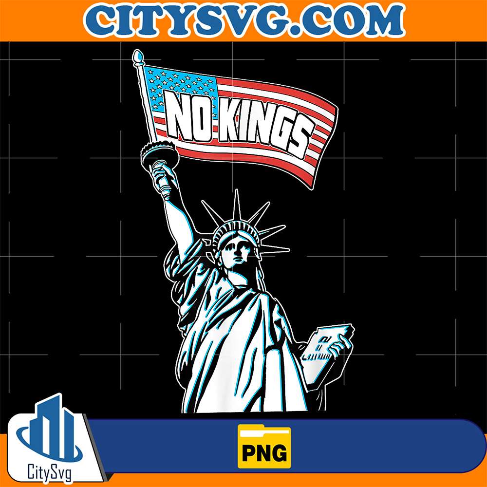No-Kings-In-America-Save-Democracy-I-Dissent-Anti-Trump-Png
