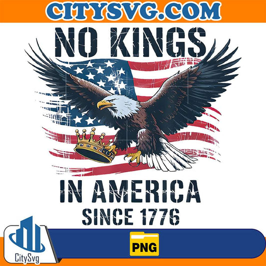 No-Kings-In-America-Since-1776-Png
