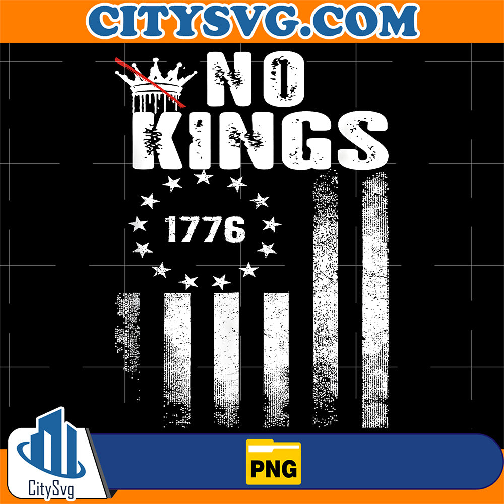 No-Kings-Patriotic-Liberty-Png