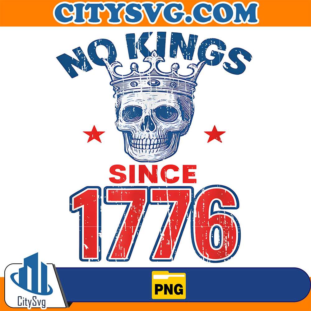 No-Kings-Since-1776-Patriotic-American-Independence-Png