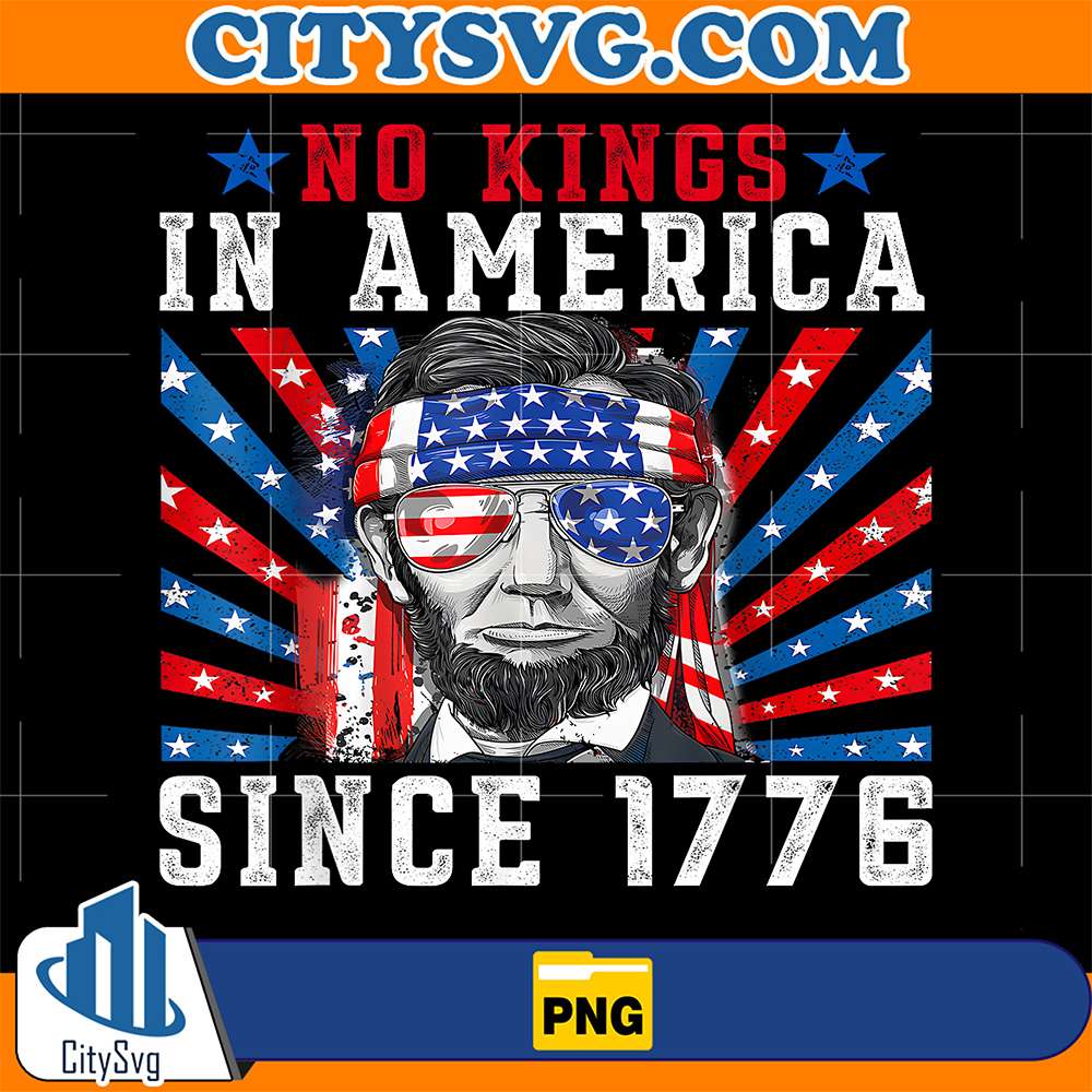 No-Kings-in-America-Since-1776-Distressed-USA-Flag-Png-3