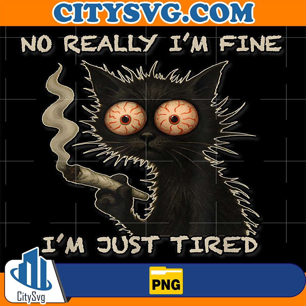 No-Really-I-m-Fine-I-m-Just-Tired-Funny-Cat-Png