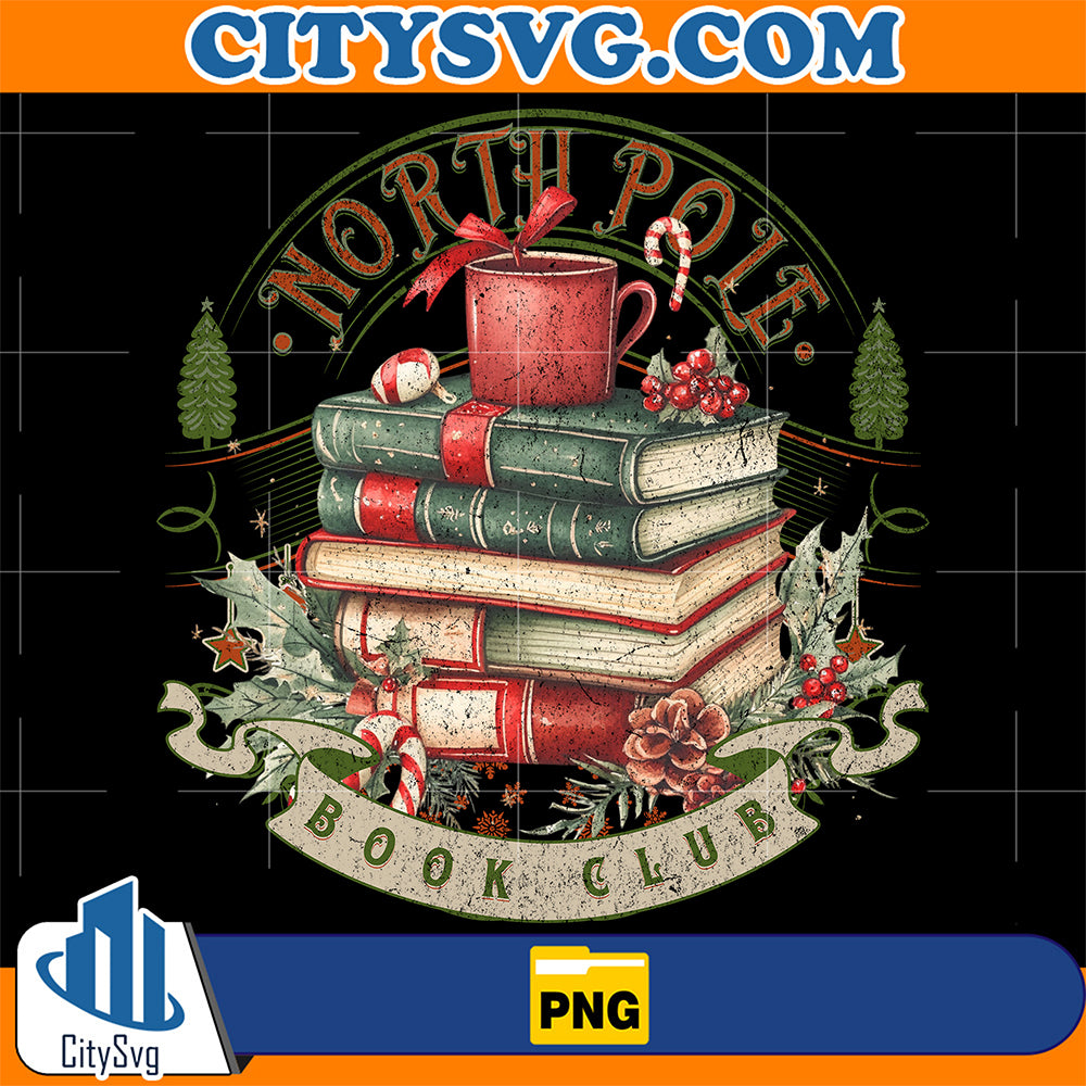 North-Pole-Book-Club-Png