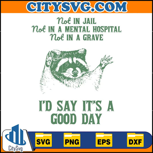 NotInJailGoodDayRetroSvg