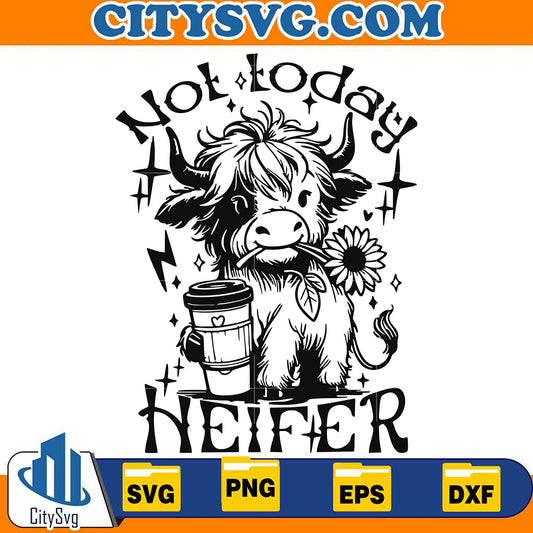 NotTodayHeiferSvg