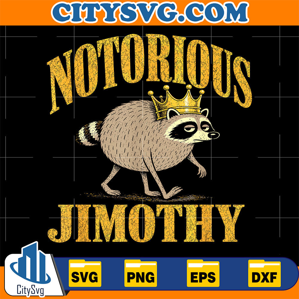 Notorious-Jimothy-Raccoon-Svg