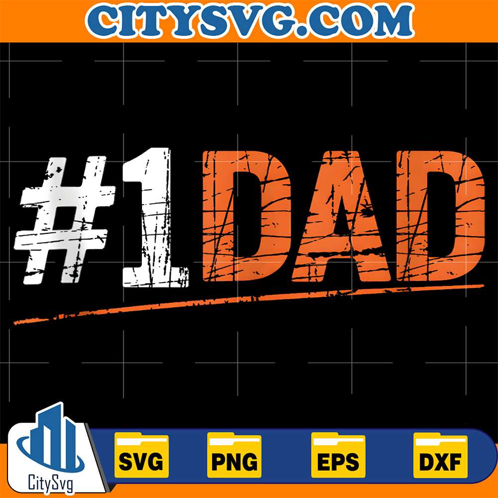 Number-One-Basketball-Dad-Svg