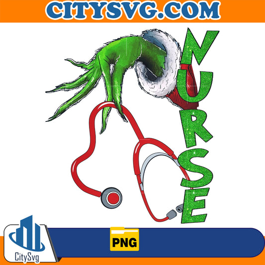 Nurse Grinch Png CitySvg