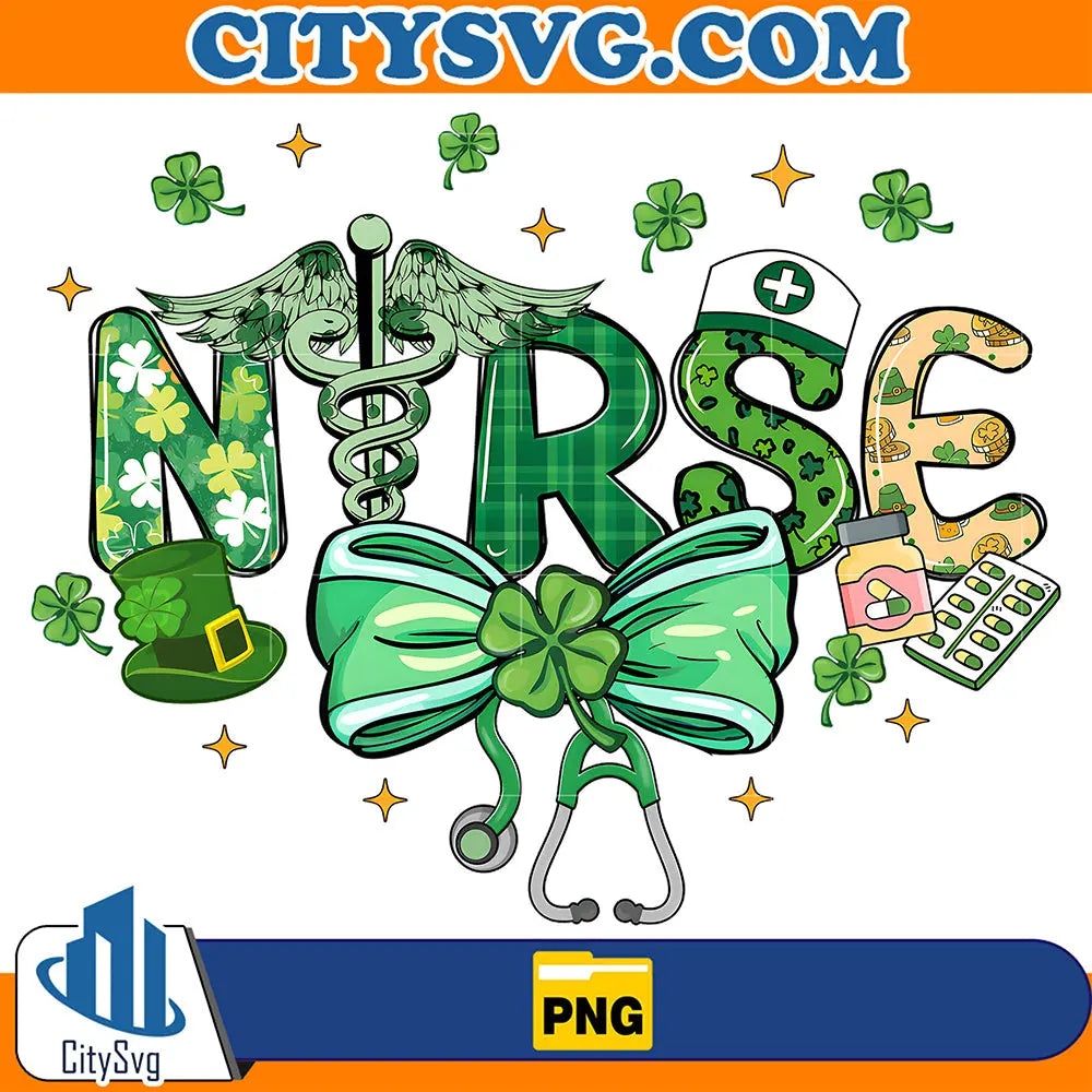 NurseStPatricksDayPng