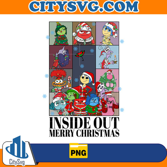Christmas Inside Out Png CitySvg